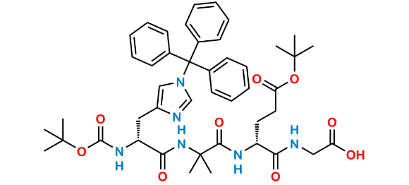 Picture of Boc-DHis(Trt)-Aib-D-Glu(OtBu)-Gly-OH