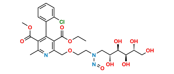 Picture of N-Nitroso-Amlodipine EP Impurity D Mannitol Adduct