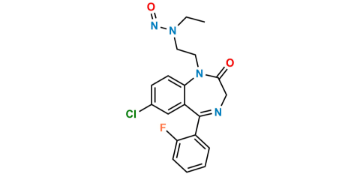 Picture of N-Nitroso Flurazepam Desethyl Impurity