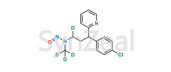 Picture of N-Nitroso Chlorphenamine EP Impurity C-D4