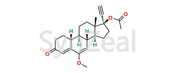Picture of 6-Dehydro-6-methoxy Norethindrone Acetate