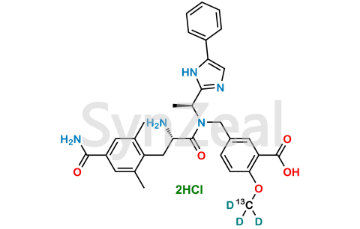 Picture of Eluxadoline-13C,D3 Dihydrochloride