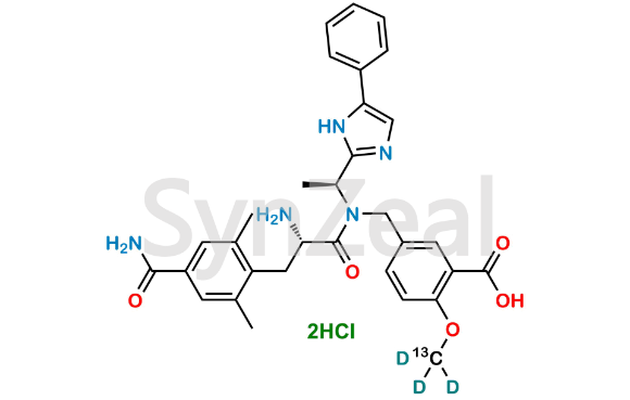 Picture of Eluxadoline-13C,D3 Dihydrochloride
