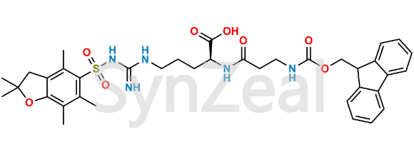 Picture of Fmoc-ß-Ala-Arg(Pbf)-OH