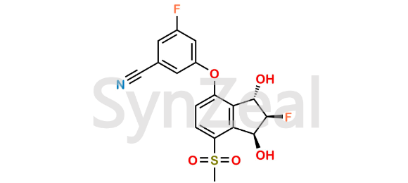 Picture of (3S)-Fluoro Dihydroxy benzonitrile Belzutifan