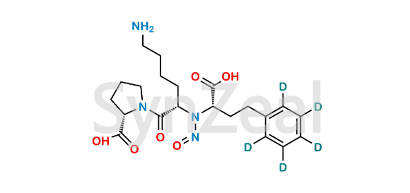 Picture of N-Nitroso lisinopril-D5
