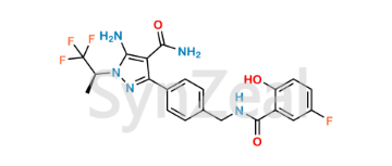Picture of Pirtobrutinib Hydroxy Impurity