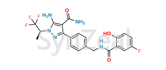 Picture of Pirtobrutinib Hydroxy Impurity