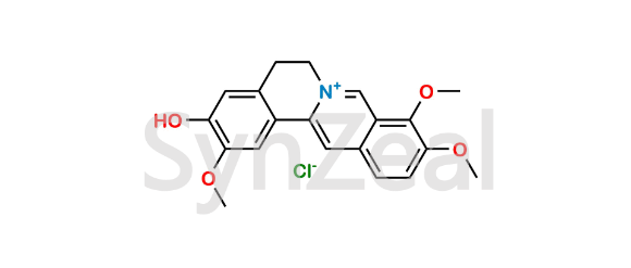 Picture of Berberine Jatrorrhizine Hydrochloride
