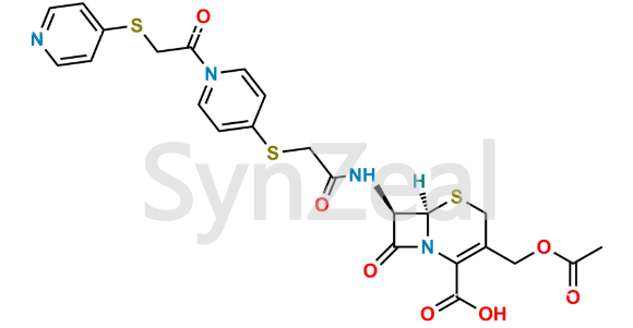 Picture of 4-Pyridylmercaptoacetyl Cefapirin Acid
