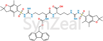 Picture of Fmoc-Arg(Pbf)-Arg(Pbf)-OH