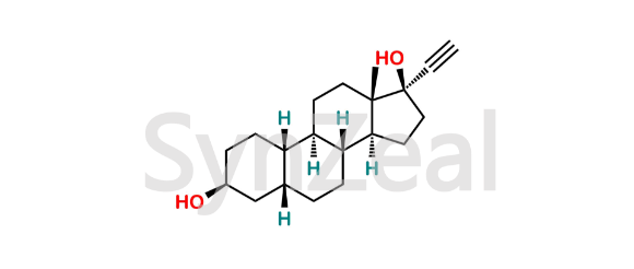 Picture of 3β,5β-Tetrahydronorethisterone