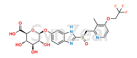 Picture of 5-Glucuronyloxy Dexlansoprazole