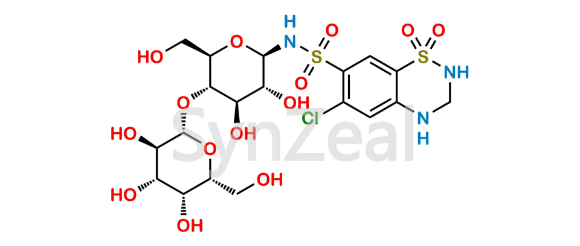 Picture of N-Lactosyl Hydrochlorothiazide Impurity