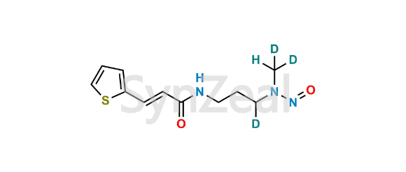Picture of N-Nitroso Pyrantel EP Impurity B-D3 (possibility 2)