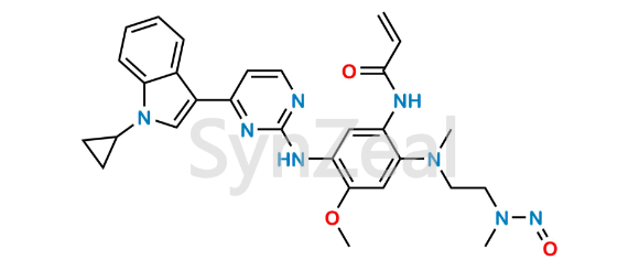 Picture of N-Nitroso Aumolertinib (Possibility 1)