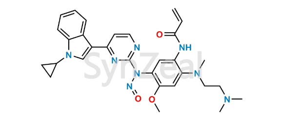 Picture of N-Nitroso Aumolertinib (Possibility 2)