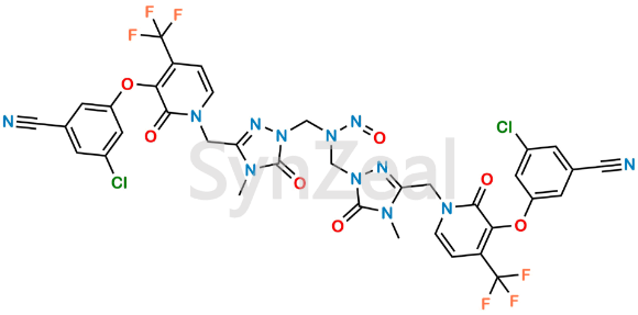 Picture of N-Nitroso-Doravirine Dimer