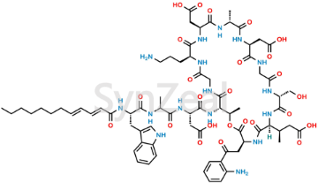 Picture of Daptomycin Dodecadienoyl analog