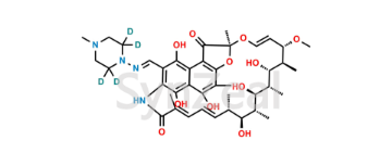Picture of 25-Desacetyl Rifampicin-D4