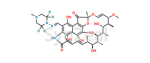 Picture of 25-Desacetyl Rifampicin-D4