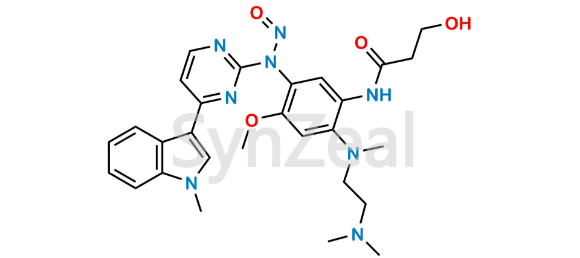 Picture of N-Nitroso Osimertinib 3-Hydroxy Impurity