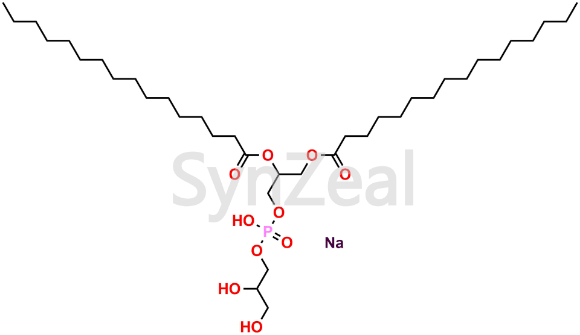Picture of 1,2-Dipalmitoyl-sn-glycero-3-phospho-rac-(1-glycerol) sodium salt