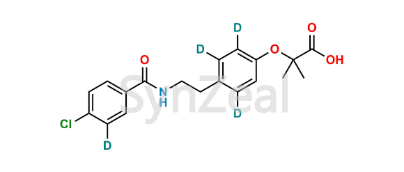 Picture of Bezafibrate D4