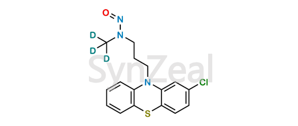 Picture of N-Nitroso N-Desmethyl Chlorpromazine D3