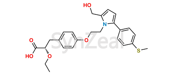 Picture of Saroglitazar Hydroxy Methyl Impurity
