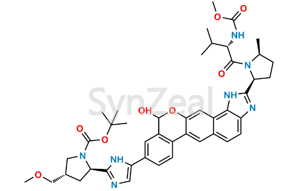 Picture of Boc-Velpatasvir Hydroxy Impurity